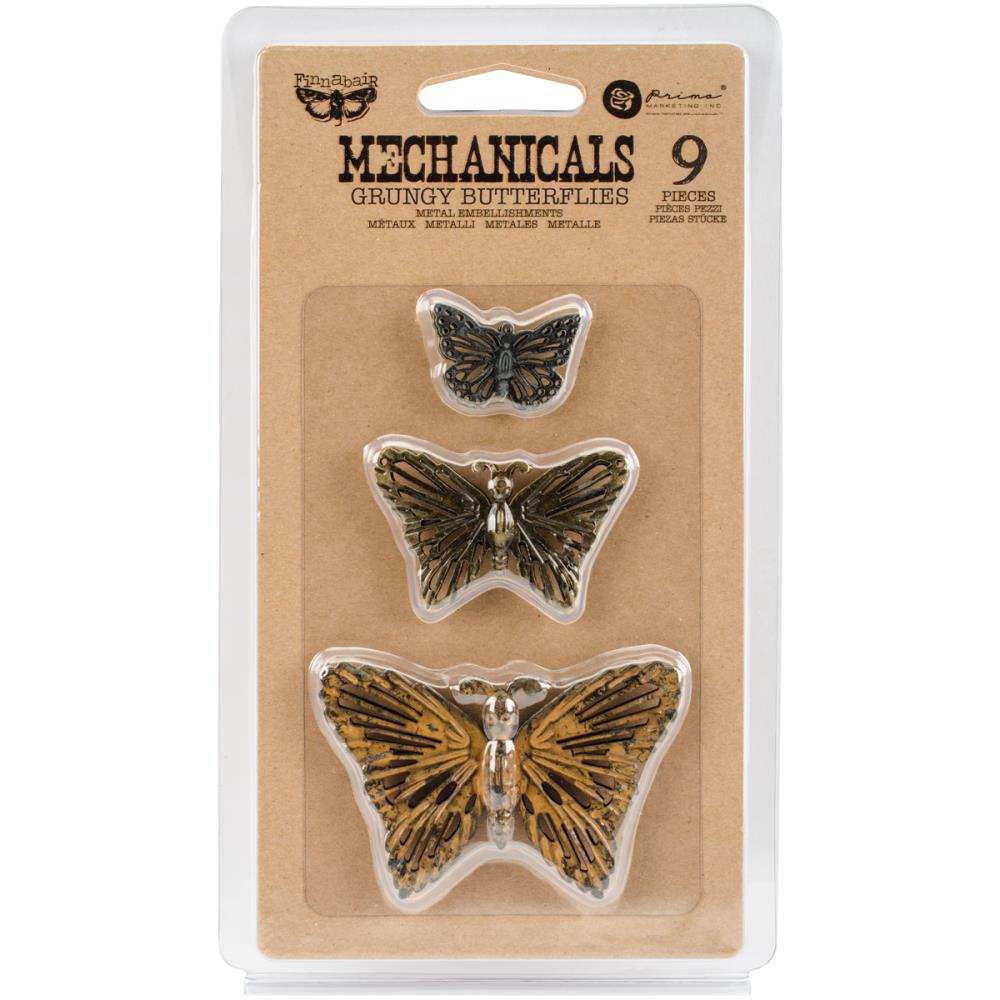 Finnabair Mechanicals - Grungy Butterflies