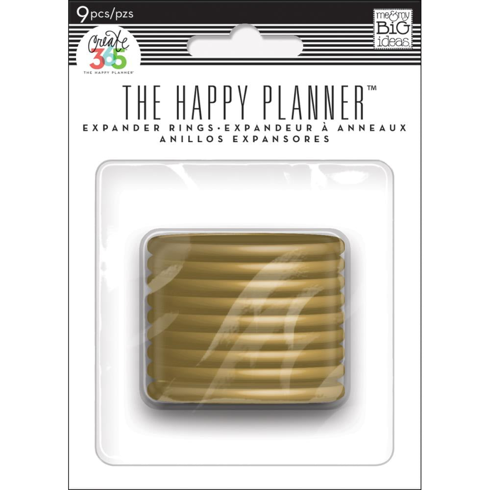 Happy Planner Discs 1.75" - Gold