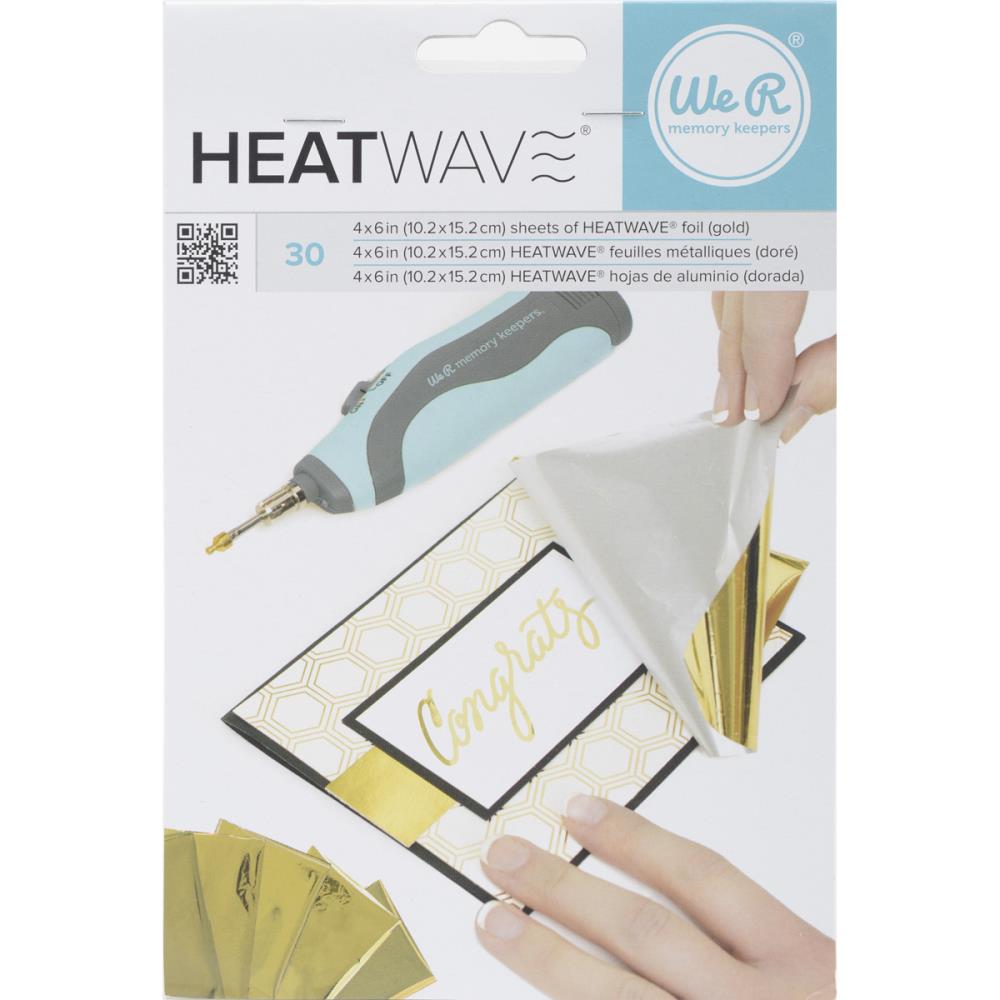 Heatwave Foil Sheets- Gold 30pcs