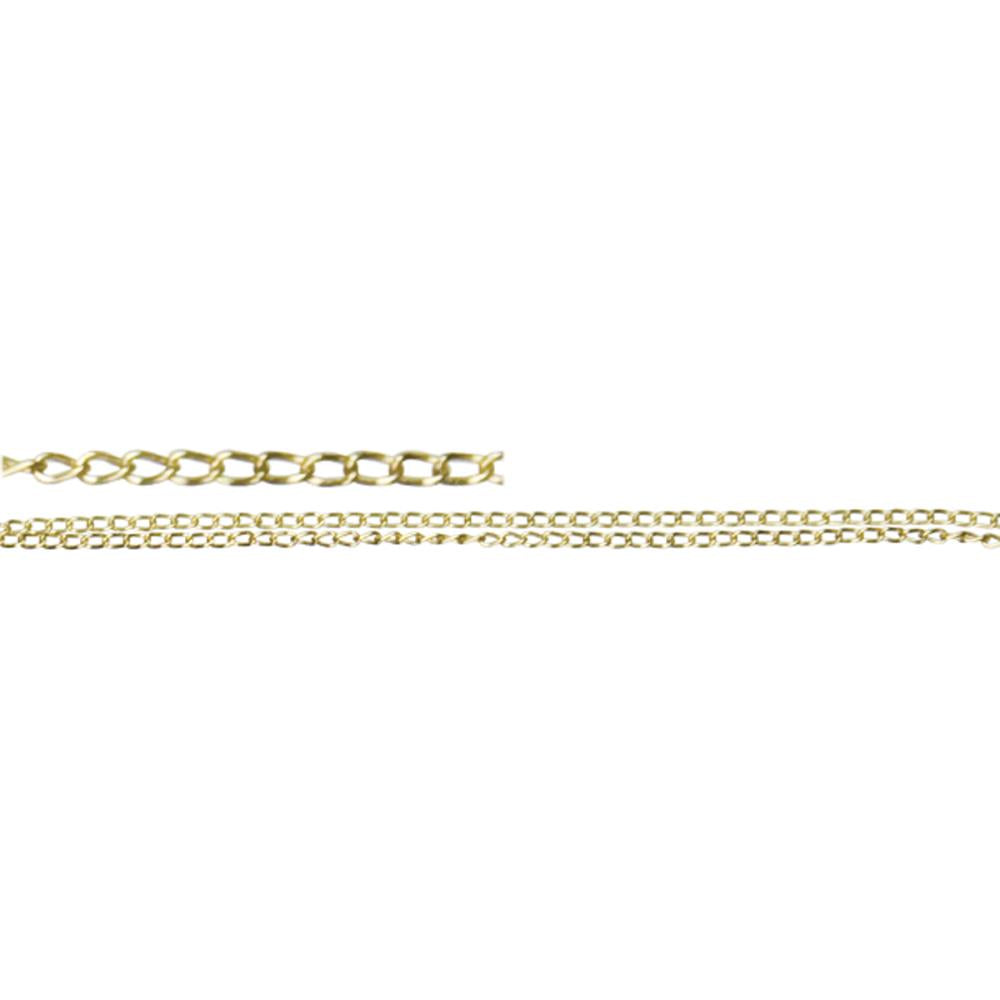 Jewelry Basics Metal Chain- Gold