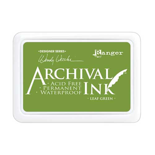 Ranger Archival Ink Pad Designer Series - Leaf Green