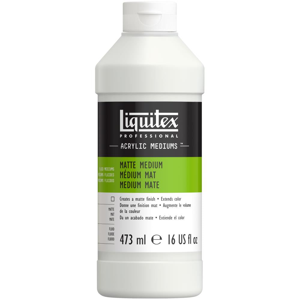 Liquitex - Matte Acrylic Fluid Medium 473ml