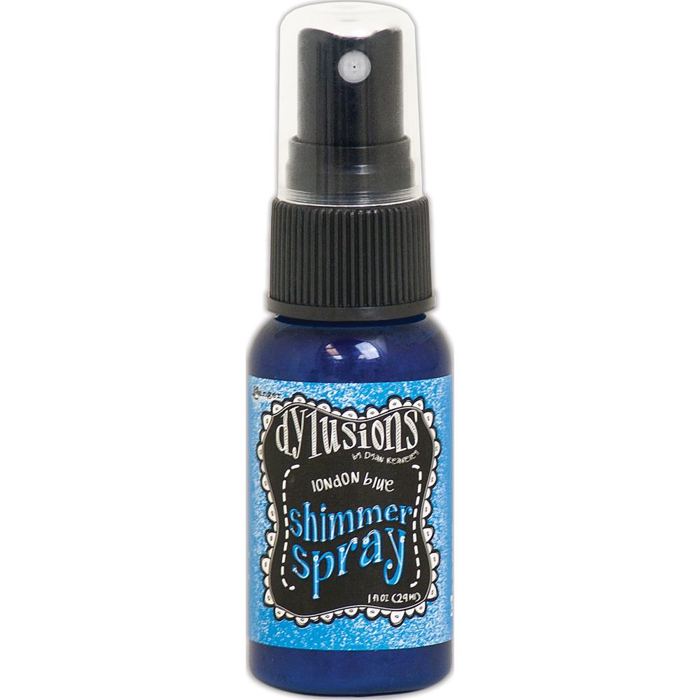 Dylusions Shimmer Sprays- London Blue