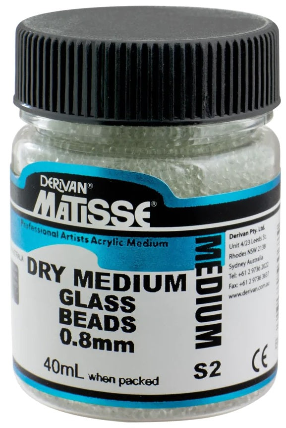 Matisse Dry Medium Glass Beads 0.8mm