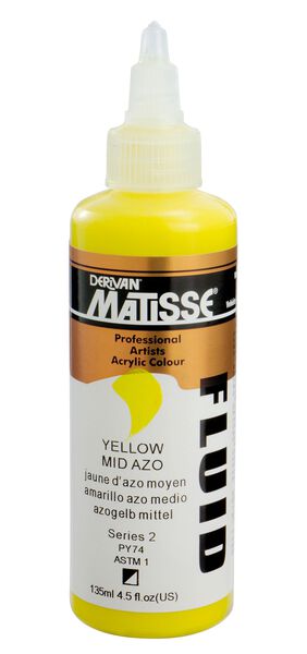 Matisse Fluid - 135ml S2 - Yellow Mid Azo