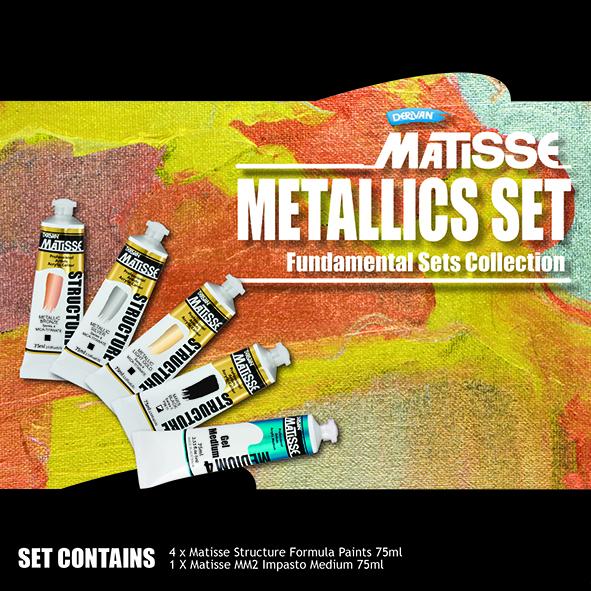 Matisse Structure Metallics Set