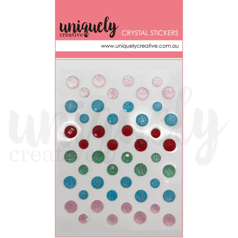 Uniquely Creative - Oh What Fun Shimmer Crystal Stickers