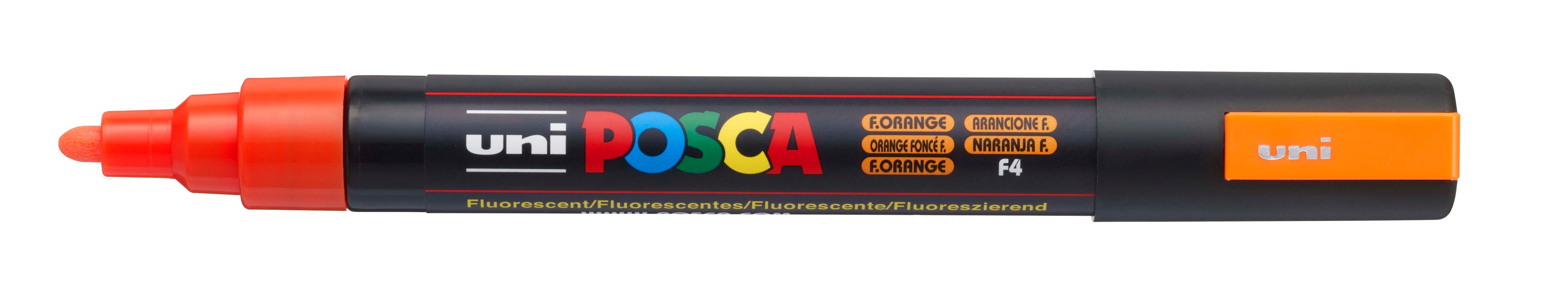 POSCA PC 5M Paint Marker - Fluoro Orange