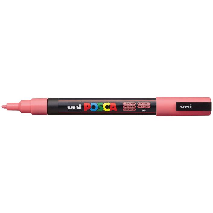 POSCA 3M Fine Bullet Tip Pen - Coral Pink