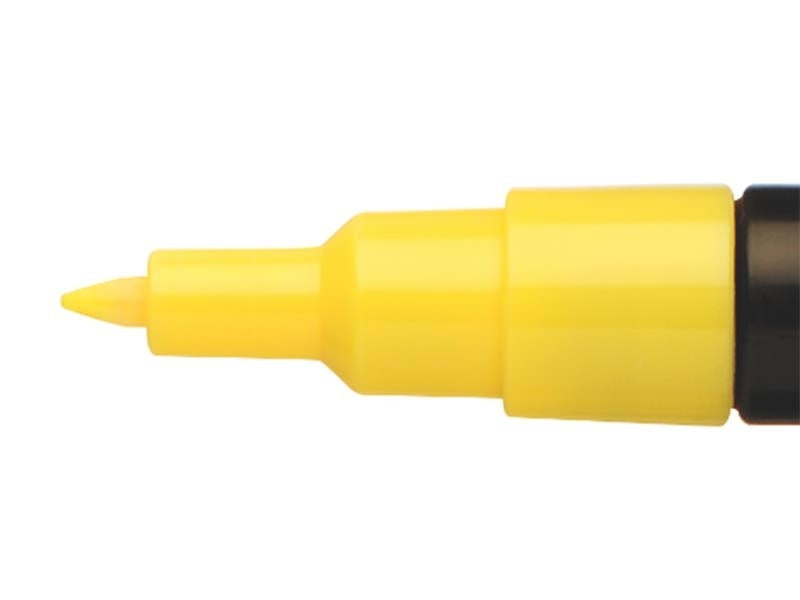 POSCA 1M Extra Fine Tip 0.7mm - Yellow
