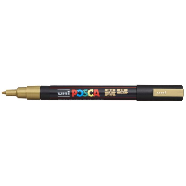 POSCA 3M Fine Bullet Tip Pen - Gold