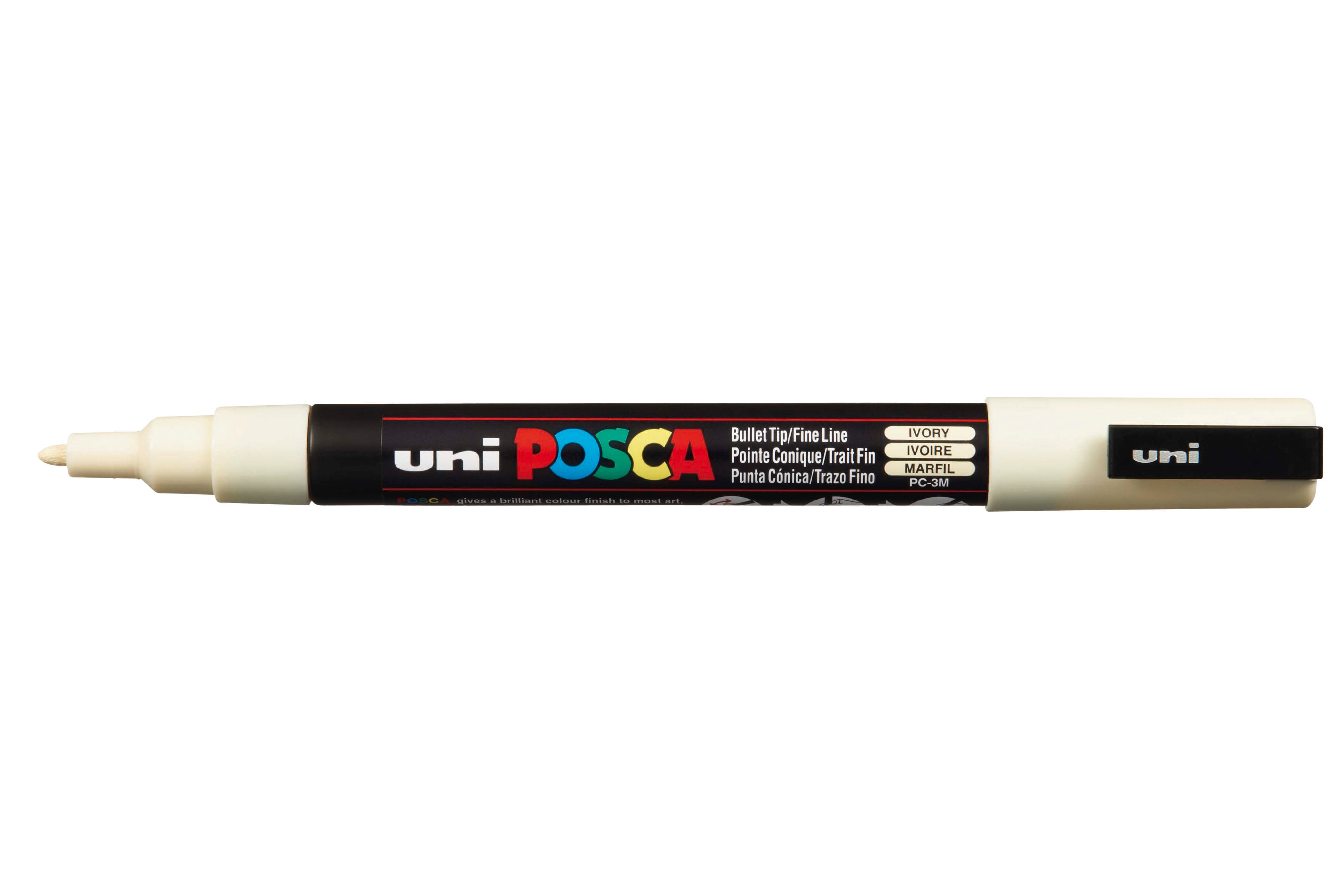 POSCA 3M Fine Bullet Tip Pen - Ivory