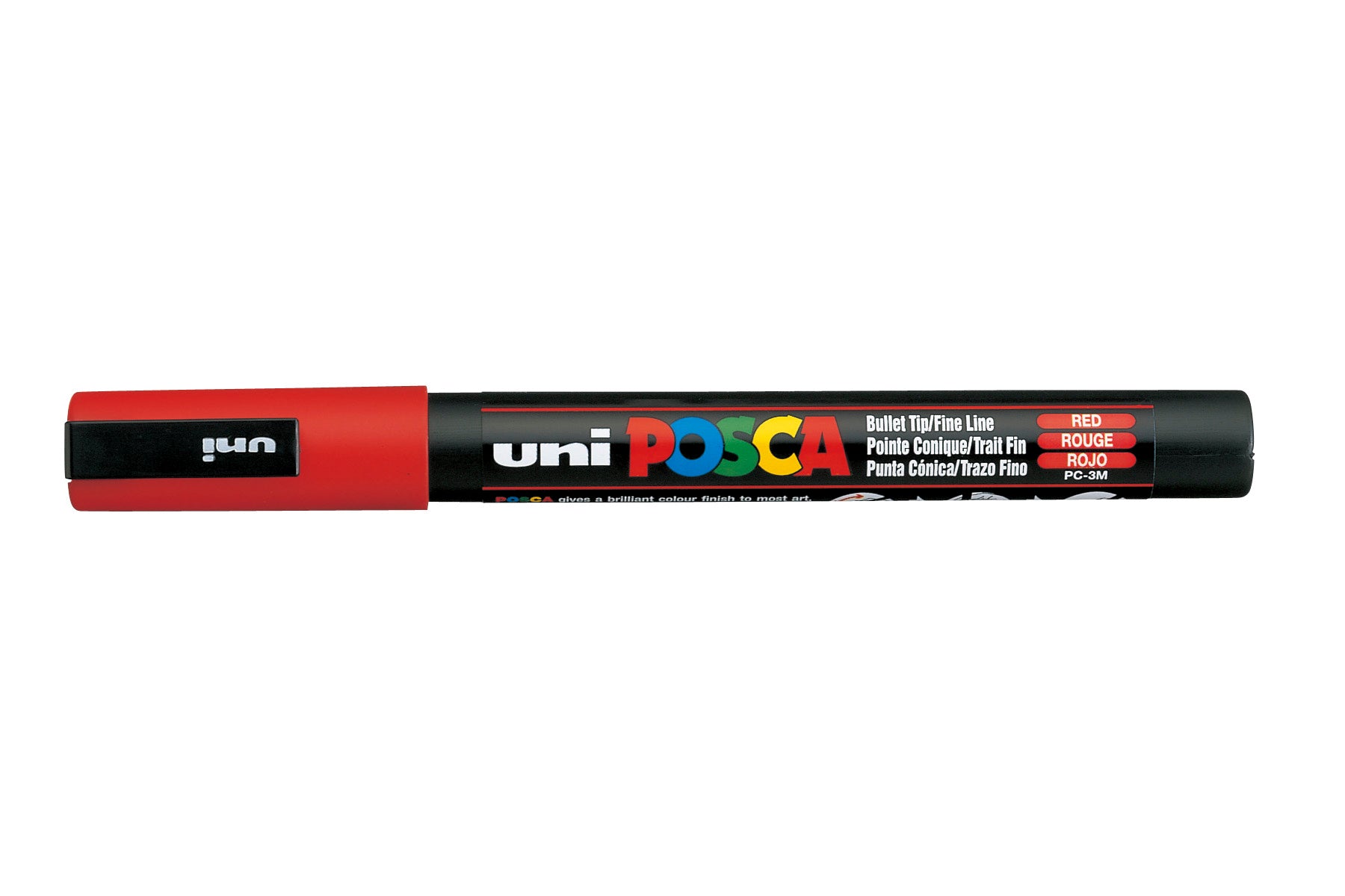 POSCA 3M Fine Bullet Tip Pen - Red