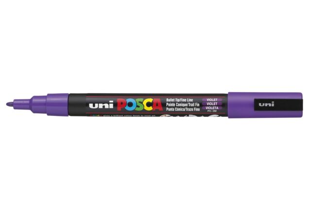POSCA 3M Fine Bullet Tip Pen - Violet
