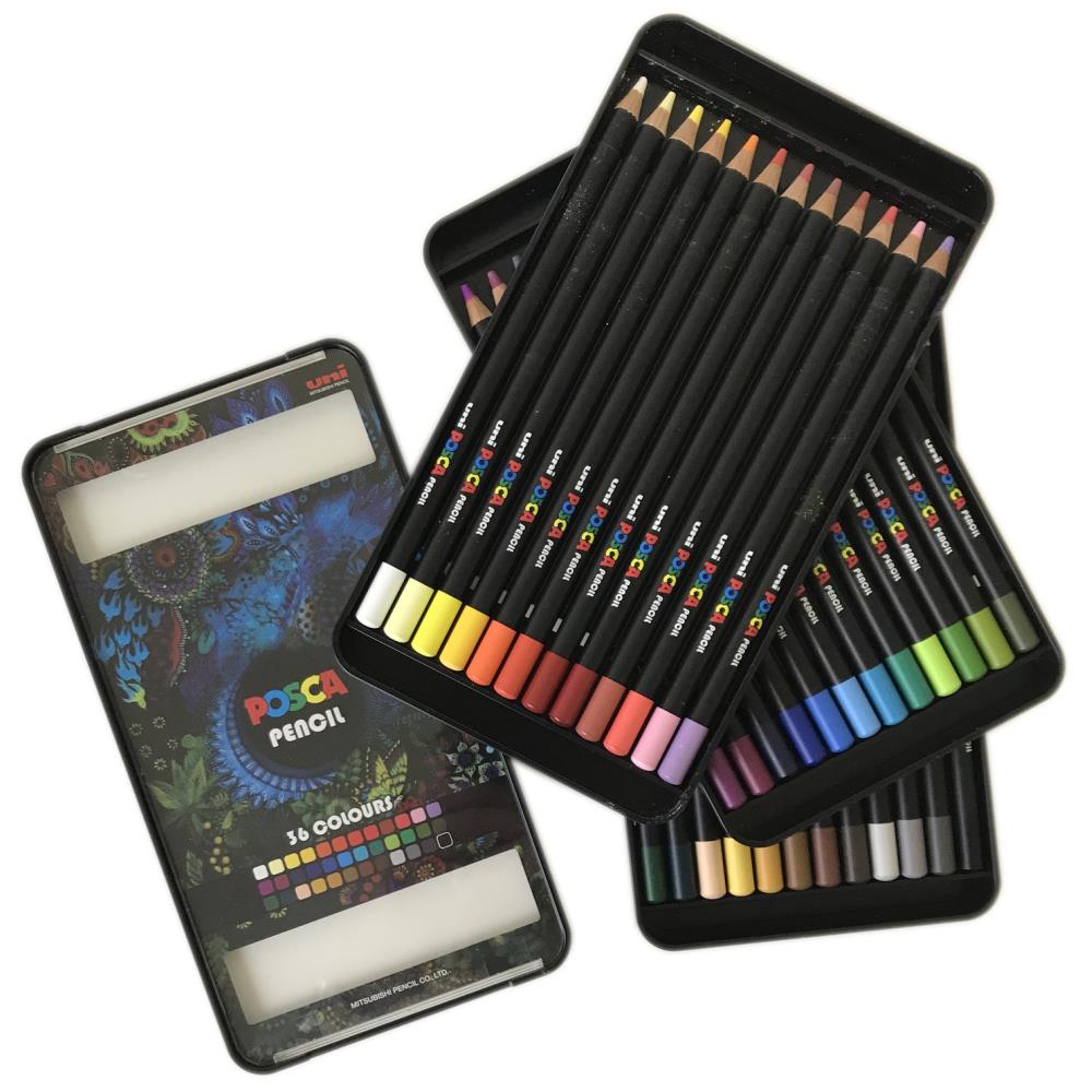POSCA Colored Pencil Set - 36 Pack