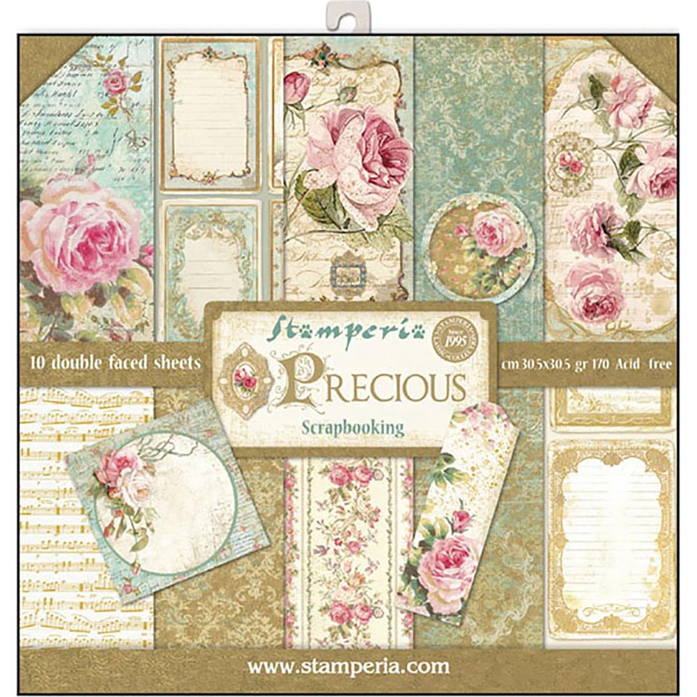 Stamperia Double-Sided Paper Pad- Precious Gift