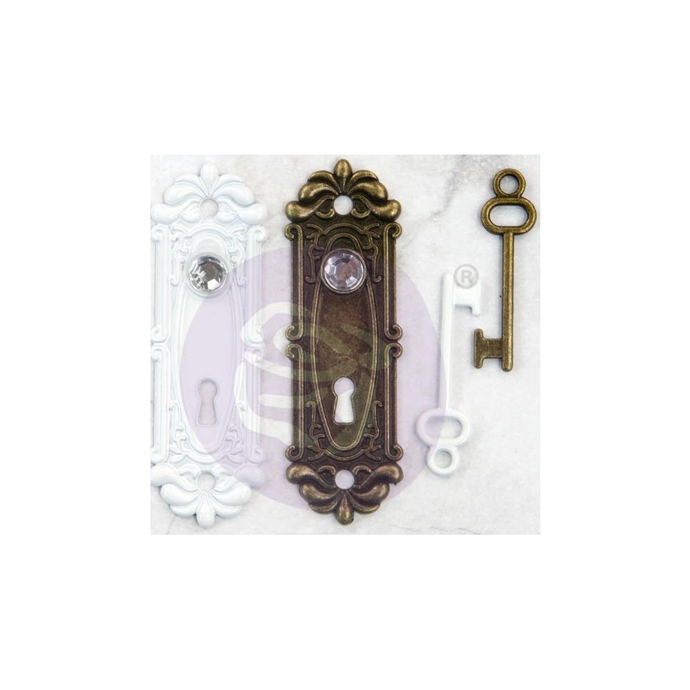 Prima Marketing Memory Hardware Embellishments - Avignon Lock & Key