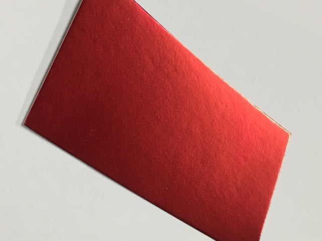 Mirror Board A4 Card Pack - Red
