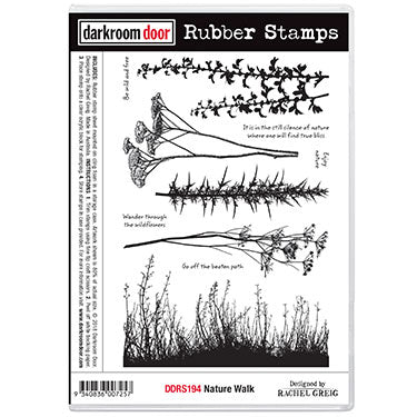 Rubber Stamp Set - Nature Walk