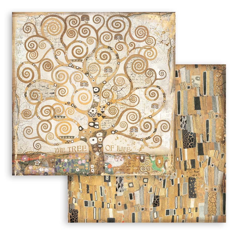Stamperia Double-Sided Paper Pad - 12x12 - Klimt Collection