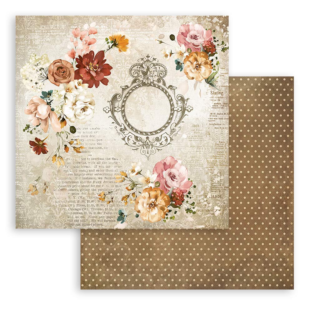 Stamperia  Double-Sided Paper Pad 8x8 - Garden of Promises
