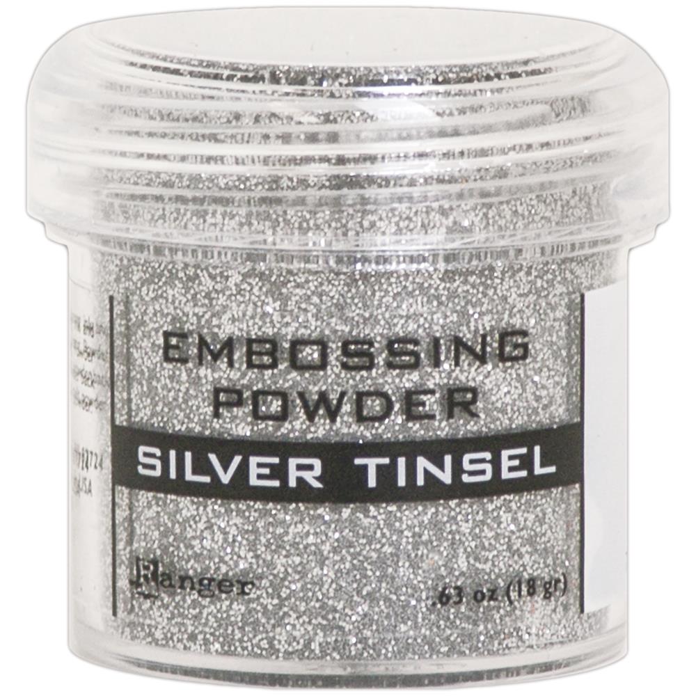 Ranger Embossing Powder- Silver Tinsel