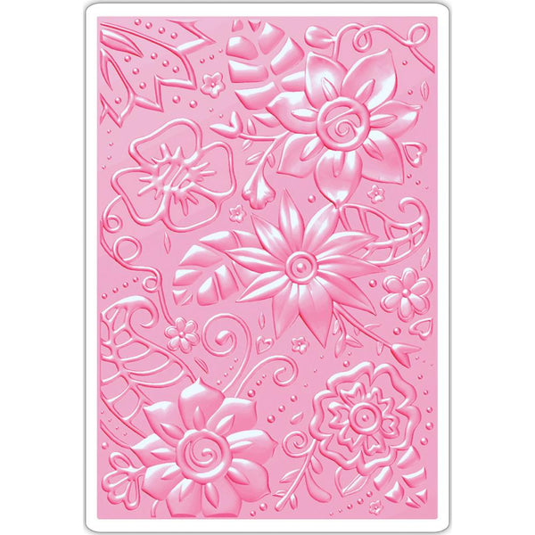 Sizzix 3D Texture Fades Embossing Folder by Tim Holtz Mini Foundry