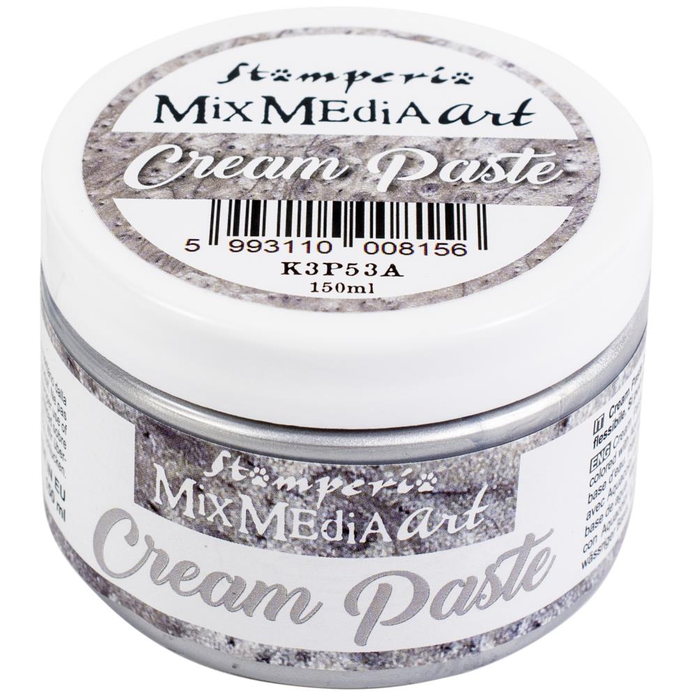 Stamperia Metallic Cream Paste - Silver