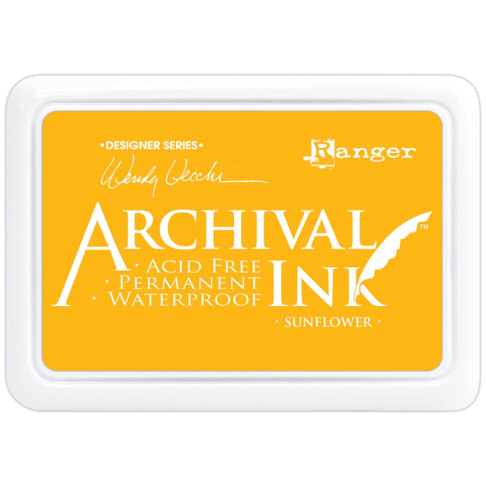 Ranger Archival Ink Pad - Wendy Vecchi Designer Series - Sunflower