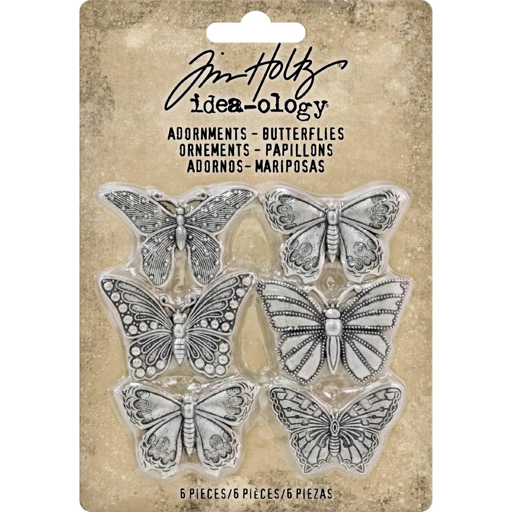 Idea-Ology Metal Adornments - Butterflies