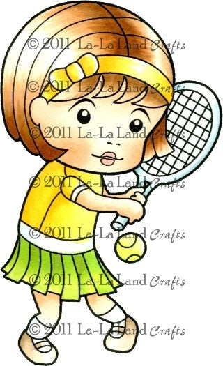 La-La Land Stamps 'Tennis Marci'
