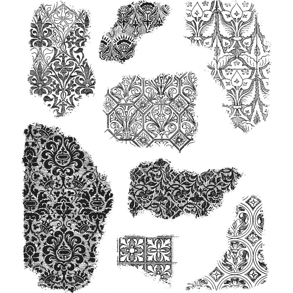 Tim Holtz Cling Stamps - Fragments