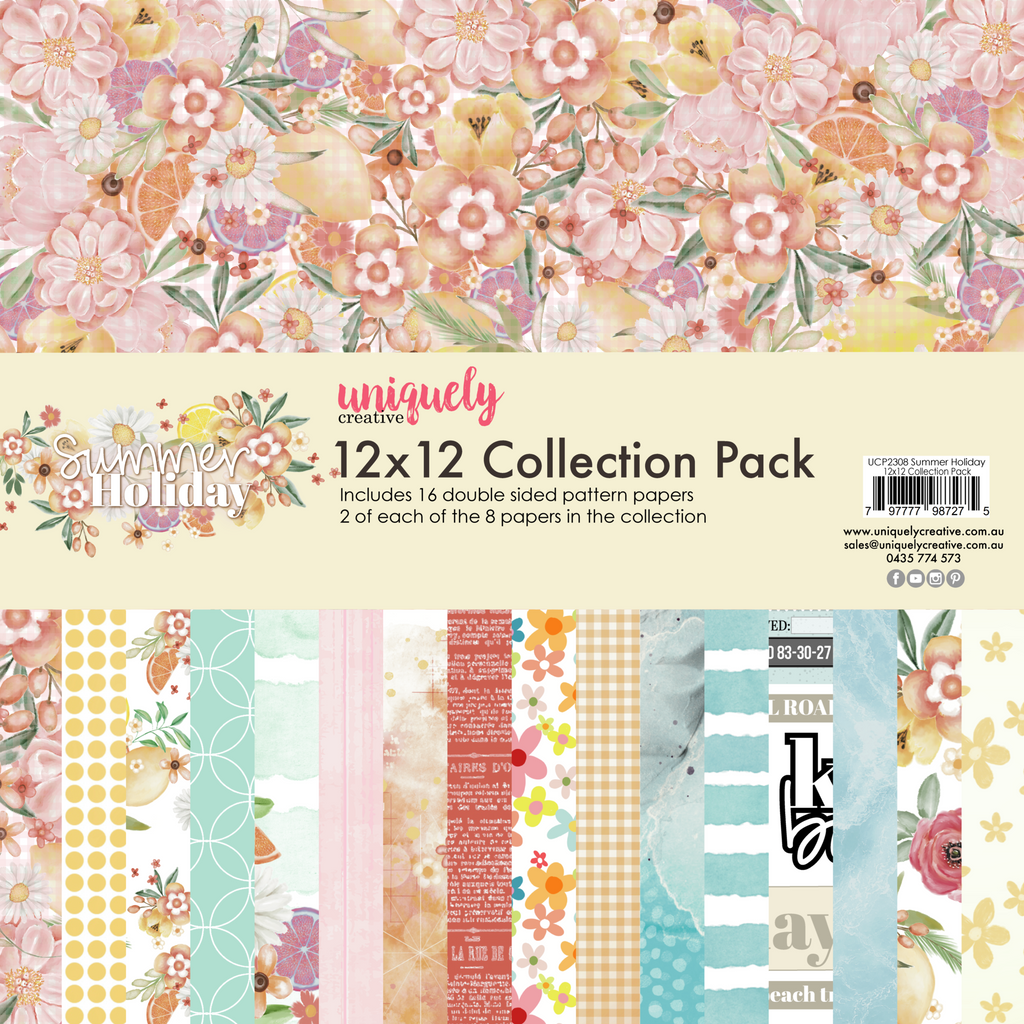 Uniquely Creative - Summer Holiday 12x12 Collection Pack