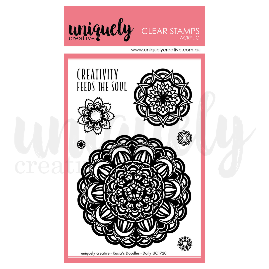 Uniquely Creative - Doily Stamp