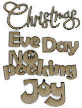 Christmas/Eve/Day/No Peeking/Joy