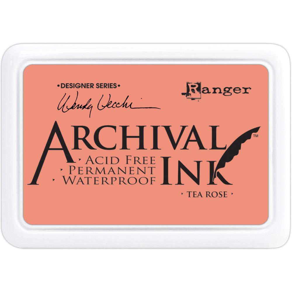 Ranger Archival Ink Pad - Wendy Vecchi Designer Series - Tea Rose