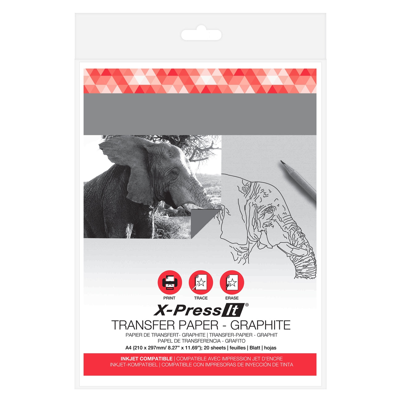 X-Press It Transfer Paper - Graphite - A4