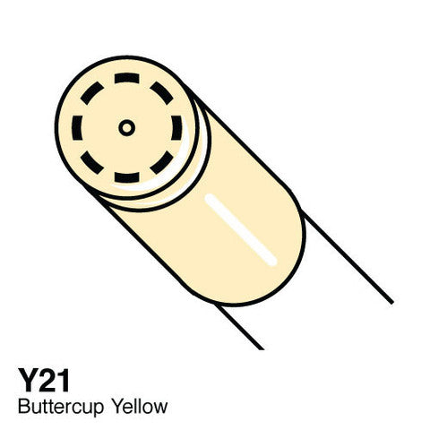 Copic Ciao Y21 Buttercup Yellow