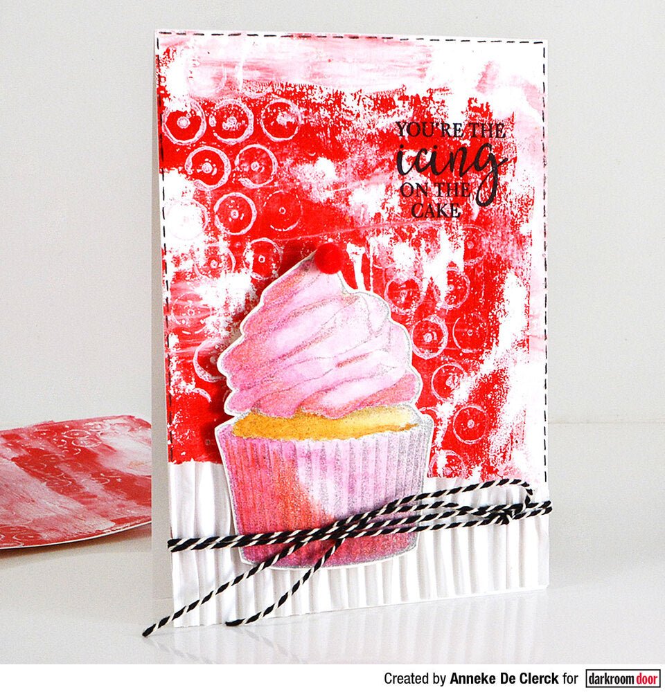 Abstract Stamp - Dotted Circles - Crafty Divas