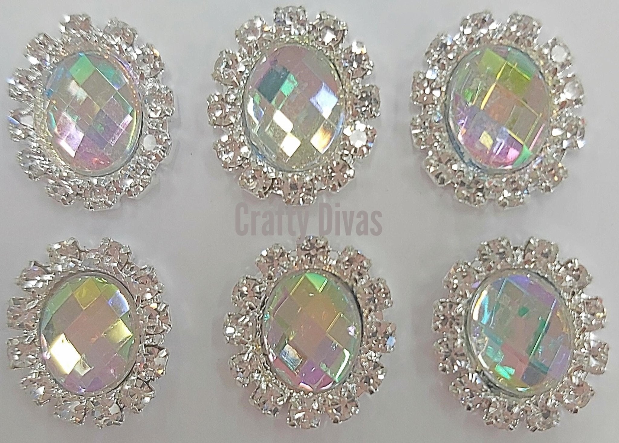 Acrylic Rhinestone Flatback Jewels - Crafty Divas