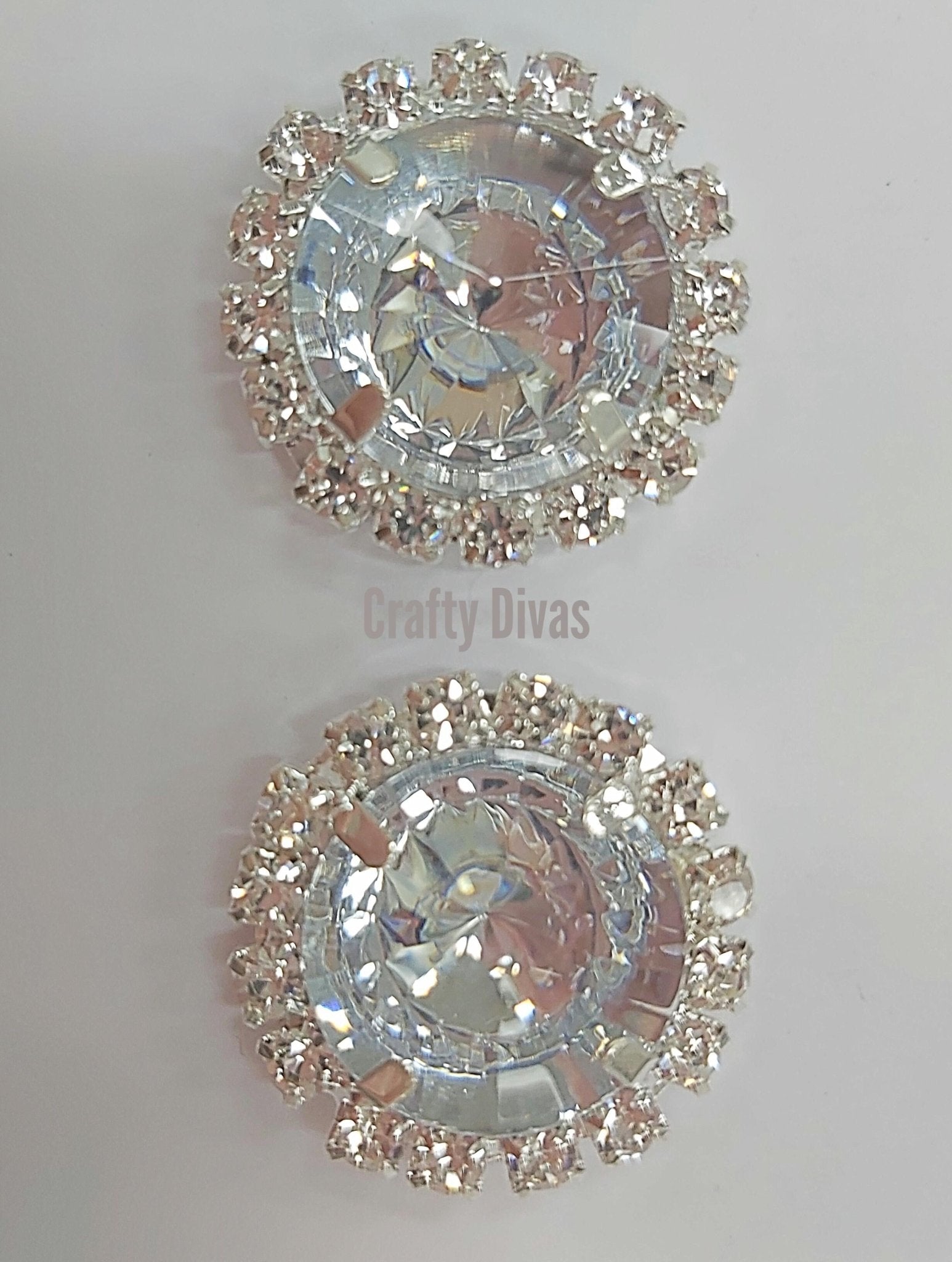 Acrylic Rhinestone Flatback Jewels - Large - Crafty Divas