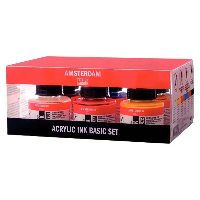 Amsterdam Acrylic Ink - Set - Crafty Divas