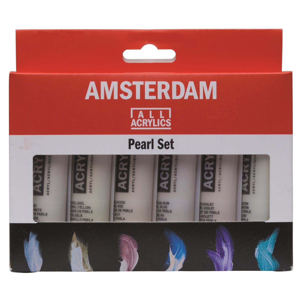 Amsterdam Acrylic Pearlescent Set 6X20ml - Crafty Divas