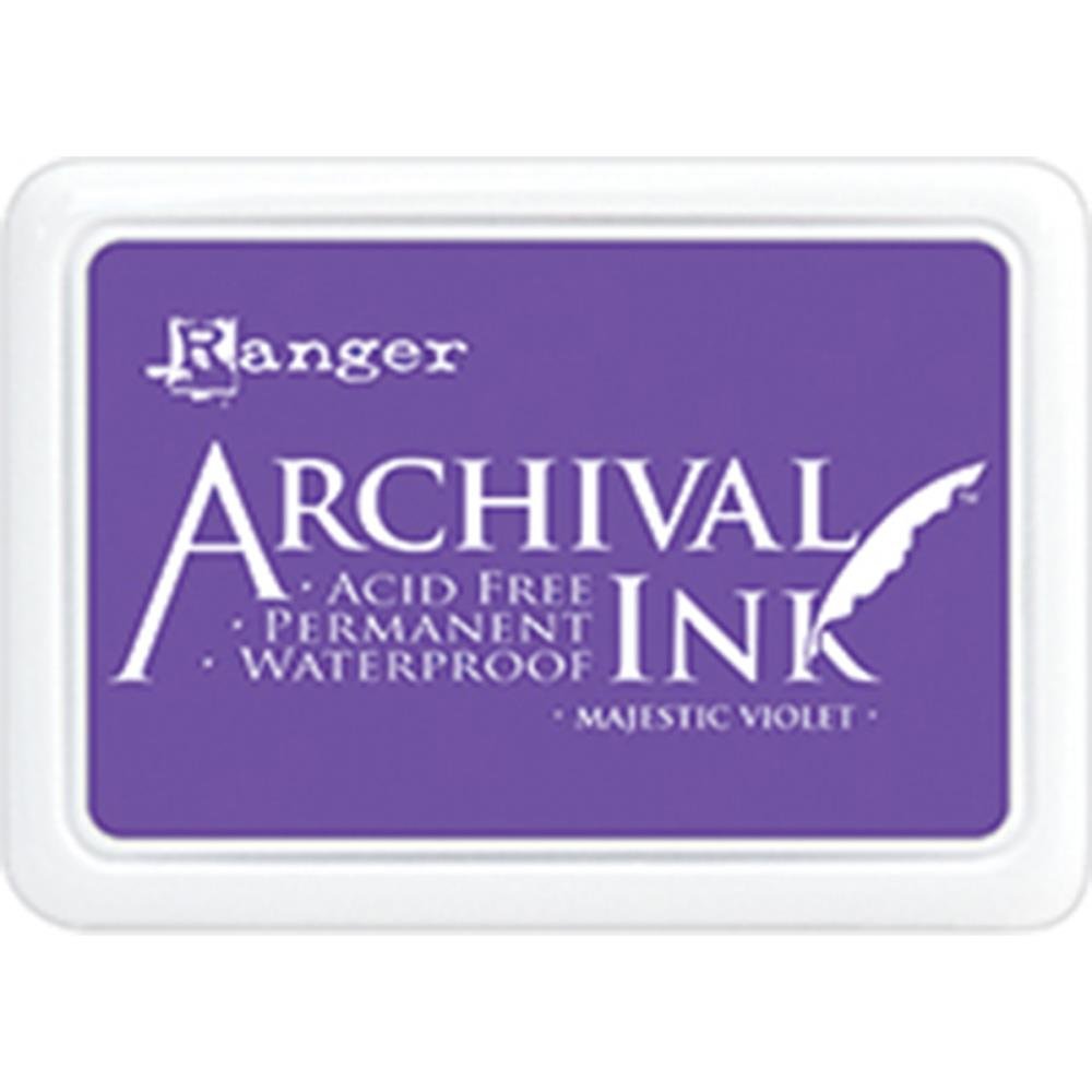 Archival Ink Jumbo Ink Pad - Majestic Violet - Crafty Divas