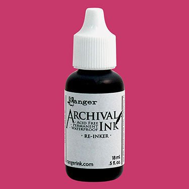 Archival Re-Inker - Vibrant Fuchsia - Crafty Divas