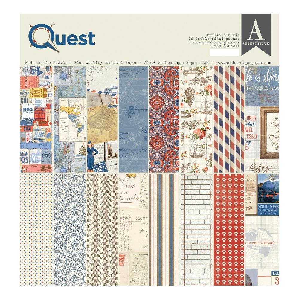 Authentique Collection Kit - Quest - Crafty Divas