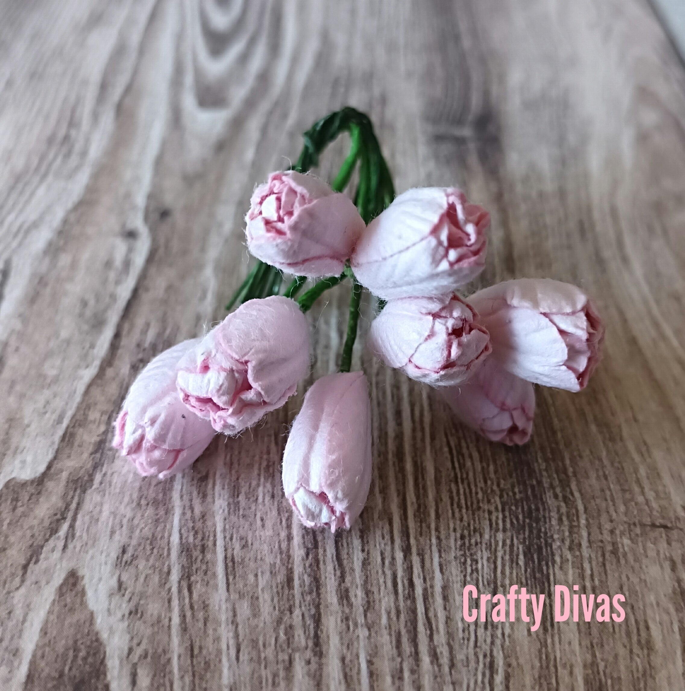 Mulberry Tulips - Baby Pink