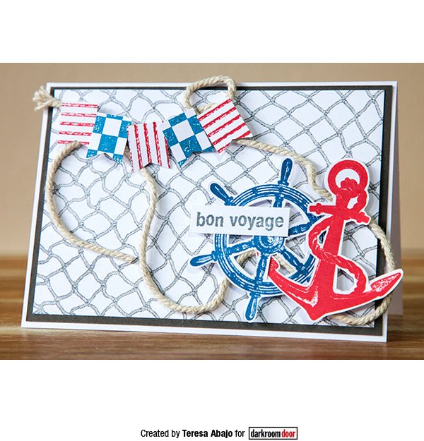 Background Stamp - Fishing Net - Crafty Divas