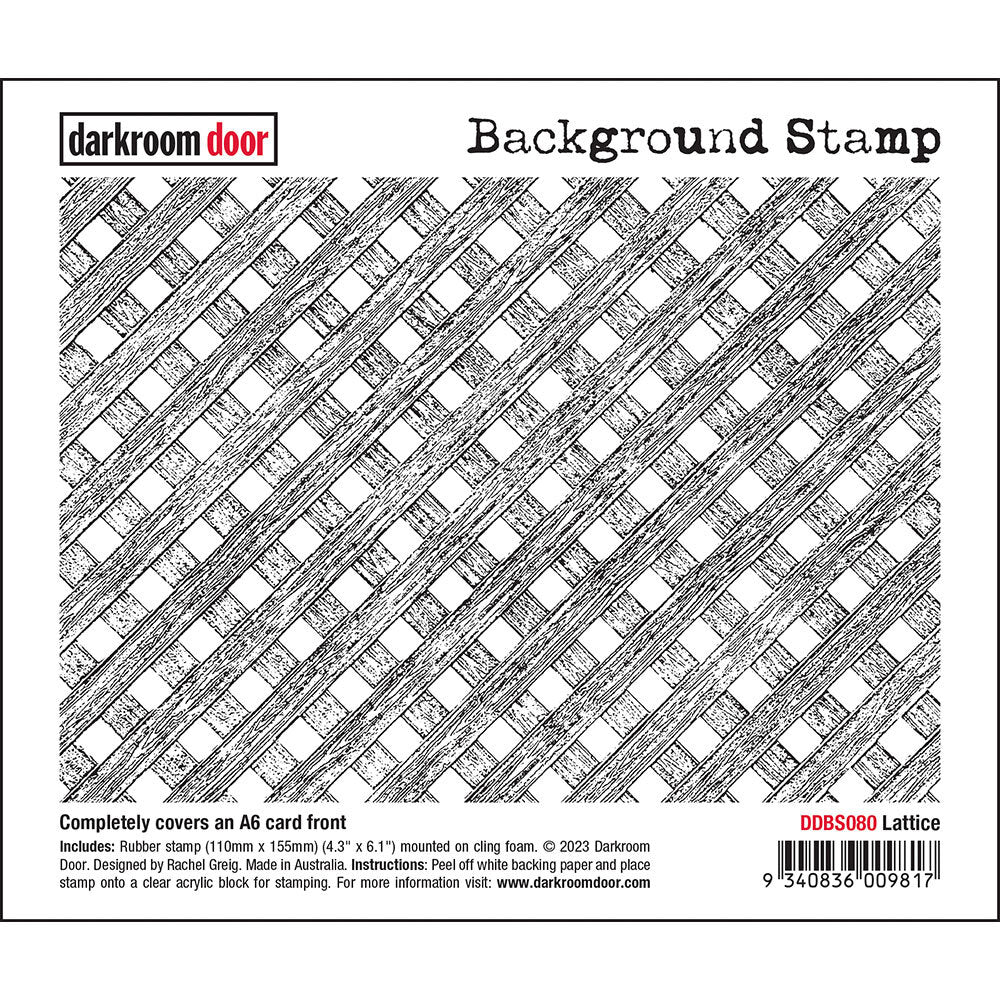 Background Stamp - Lattice - Crafty Divas