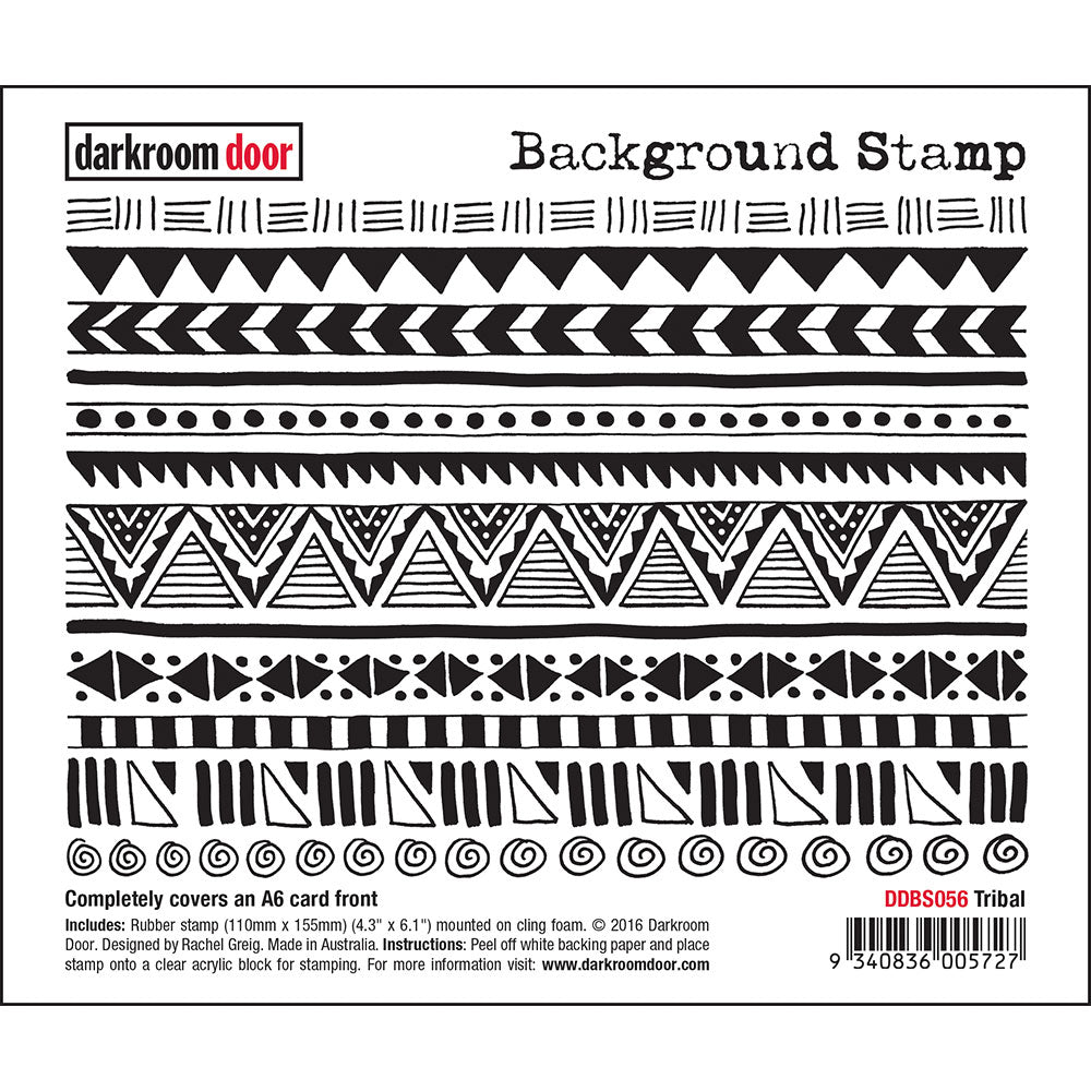 Background Stamp - Tribal - Crafty Divas